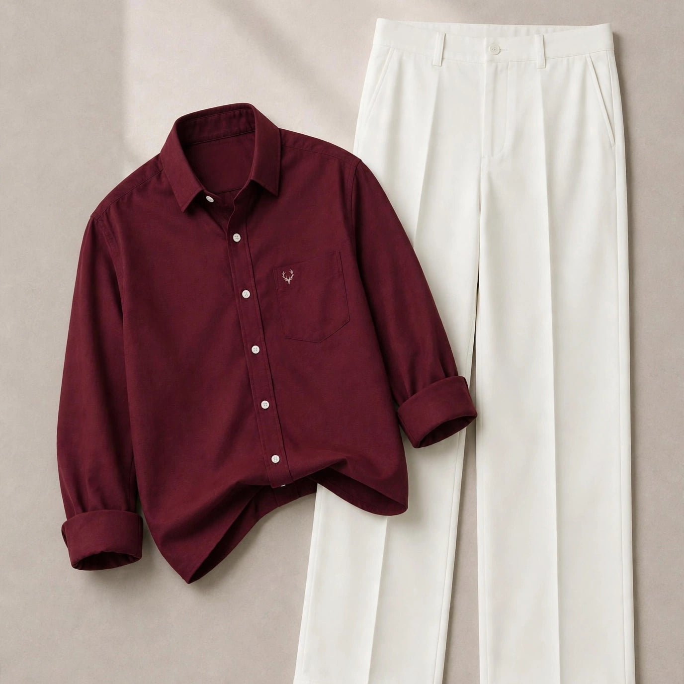 Full Sleeves Shirt (Wine)