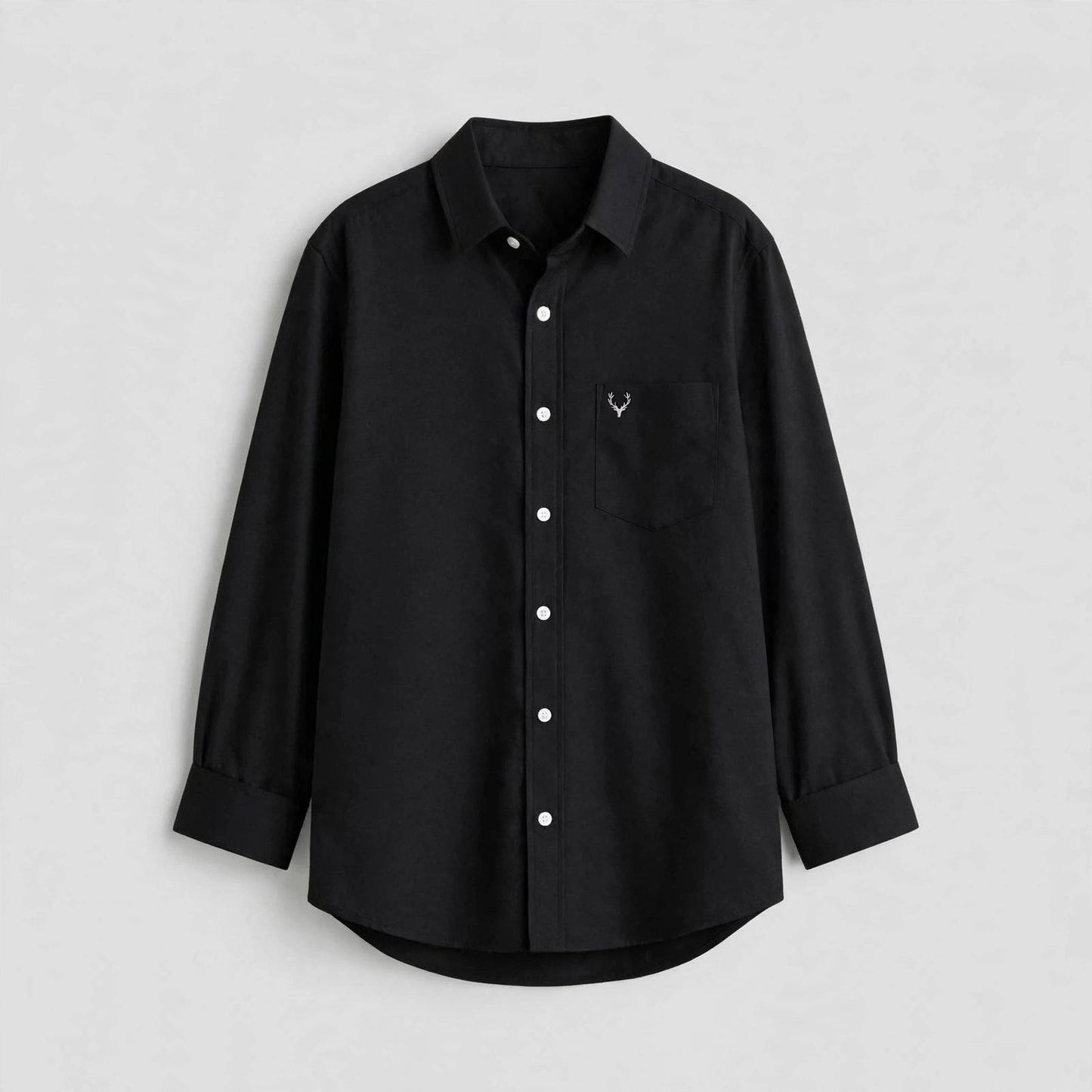 Full Sleeves Shirt for Men (Black)
