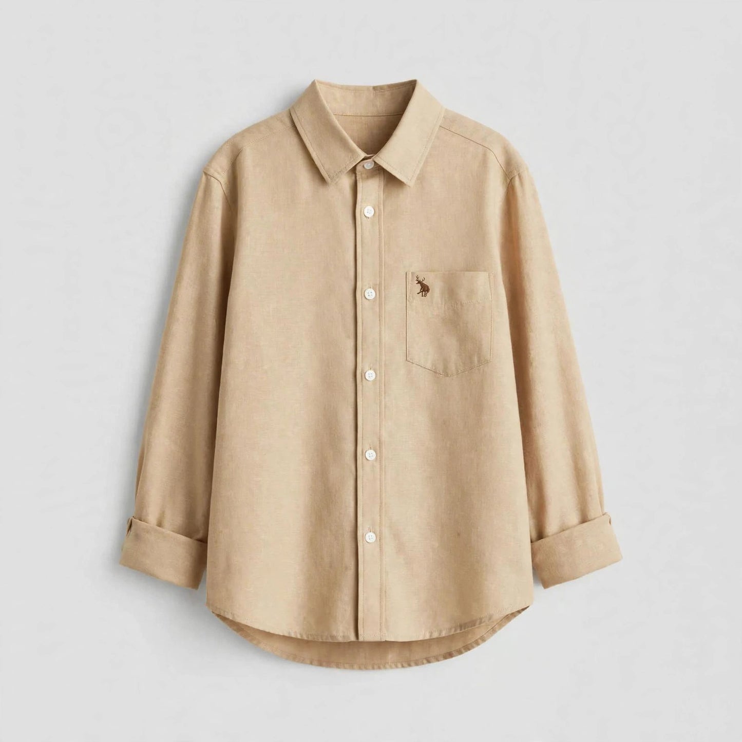 Full Sleeves Shirt for Men (Beige)