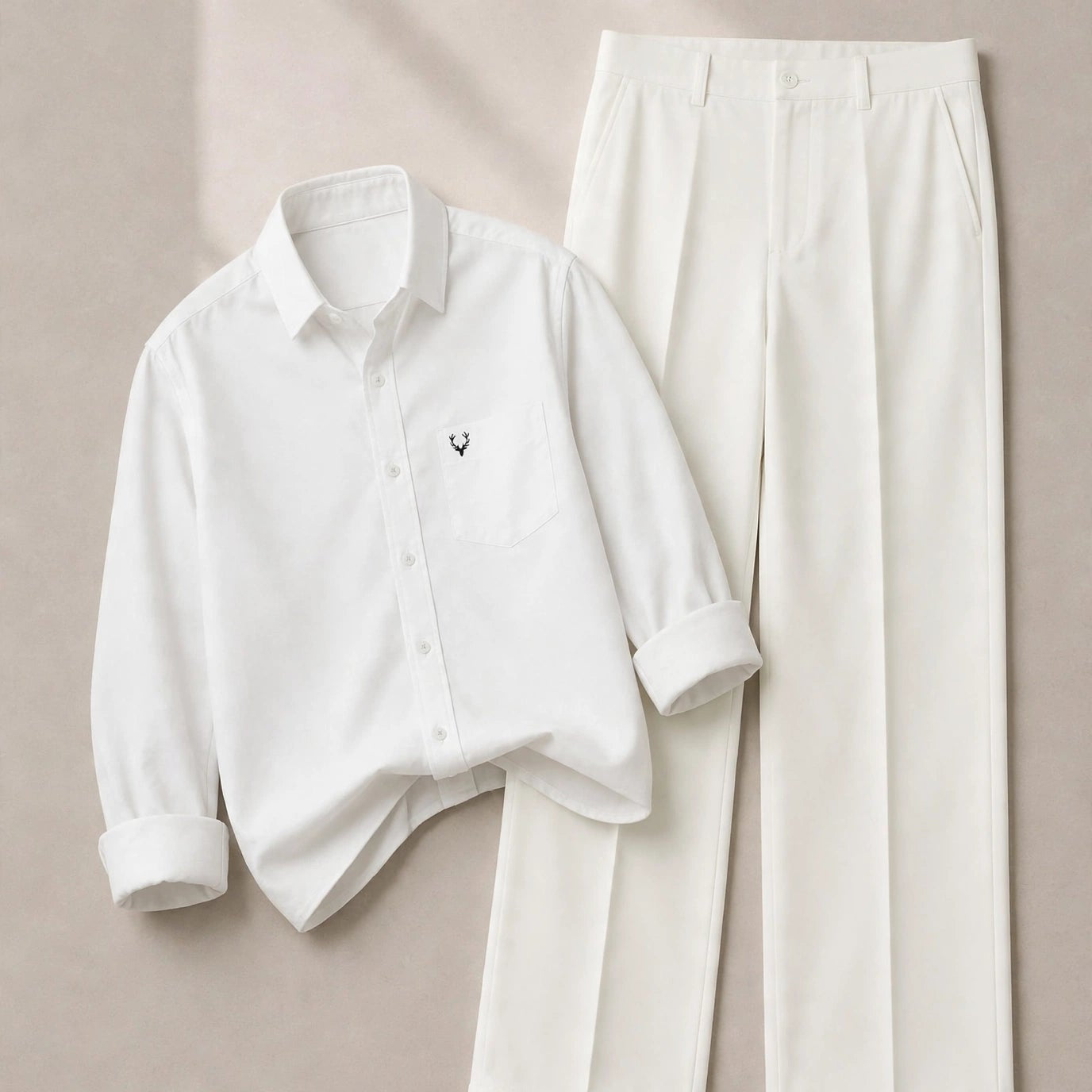 Full Sleeves Shirt for Men (White)