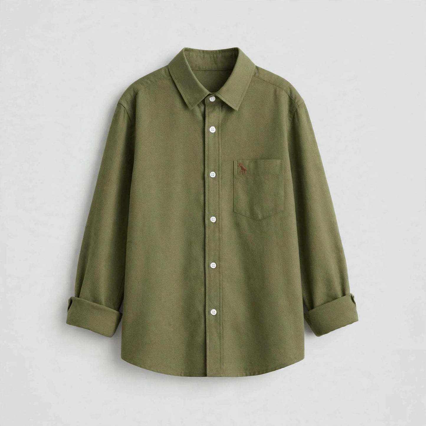 Full Sleeves Shirt for Men (Olive)