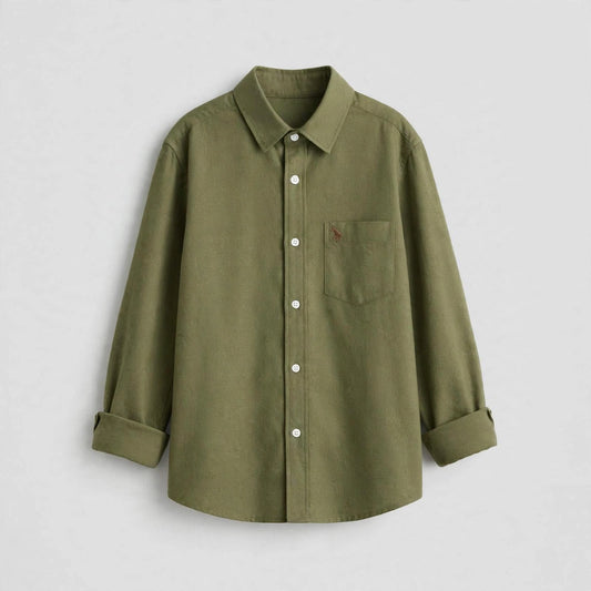 Full Sleeves Shirt for Men (Olive)