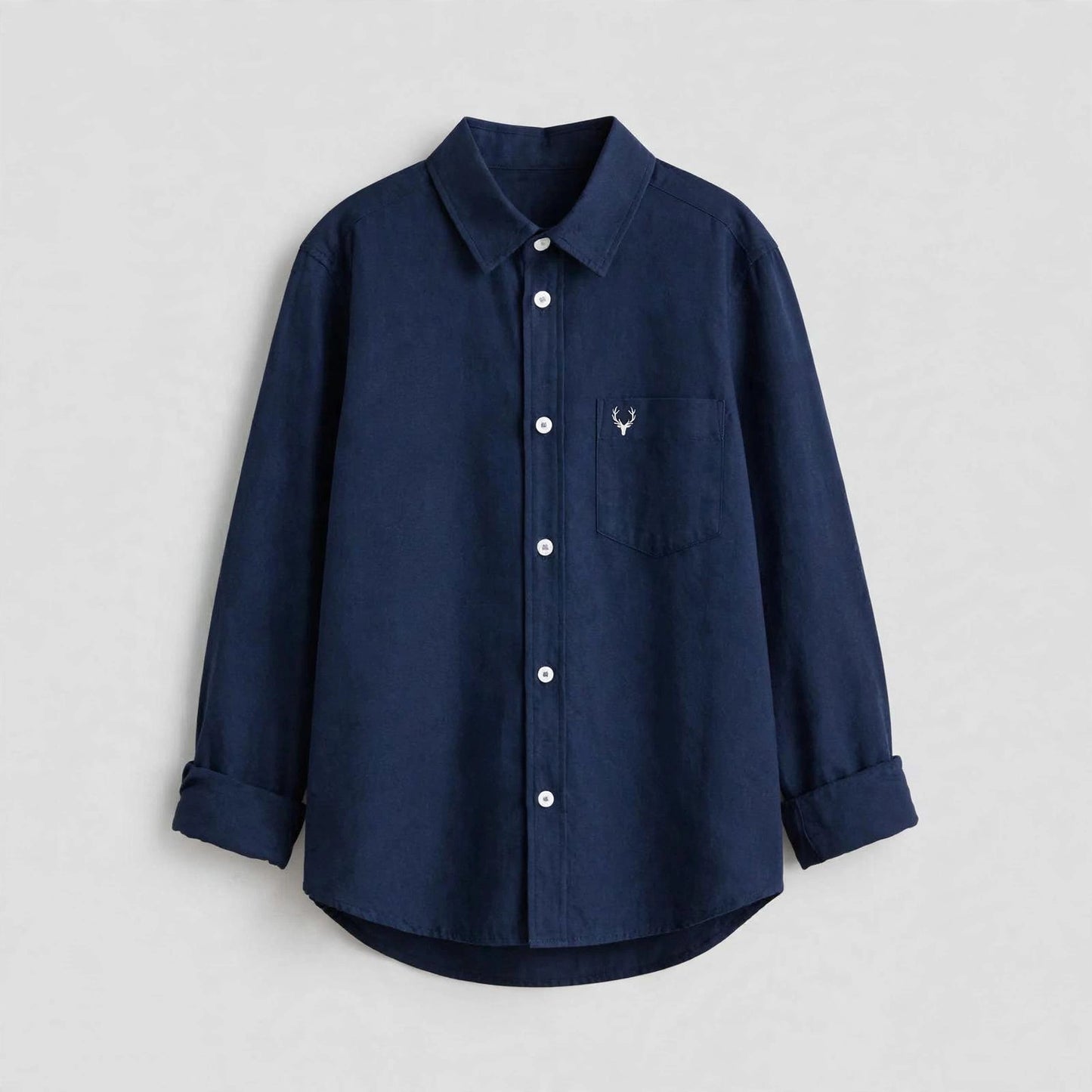 Full Sleeves Shirt for Men (Navy Blue)
