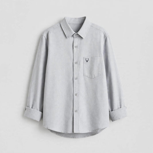Full Sleeves Shirt for Men (Grey)