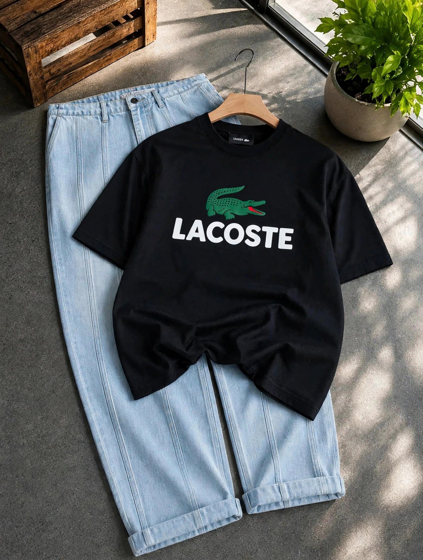 Casual Black T-shirt