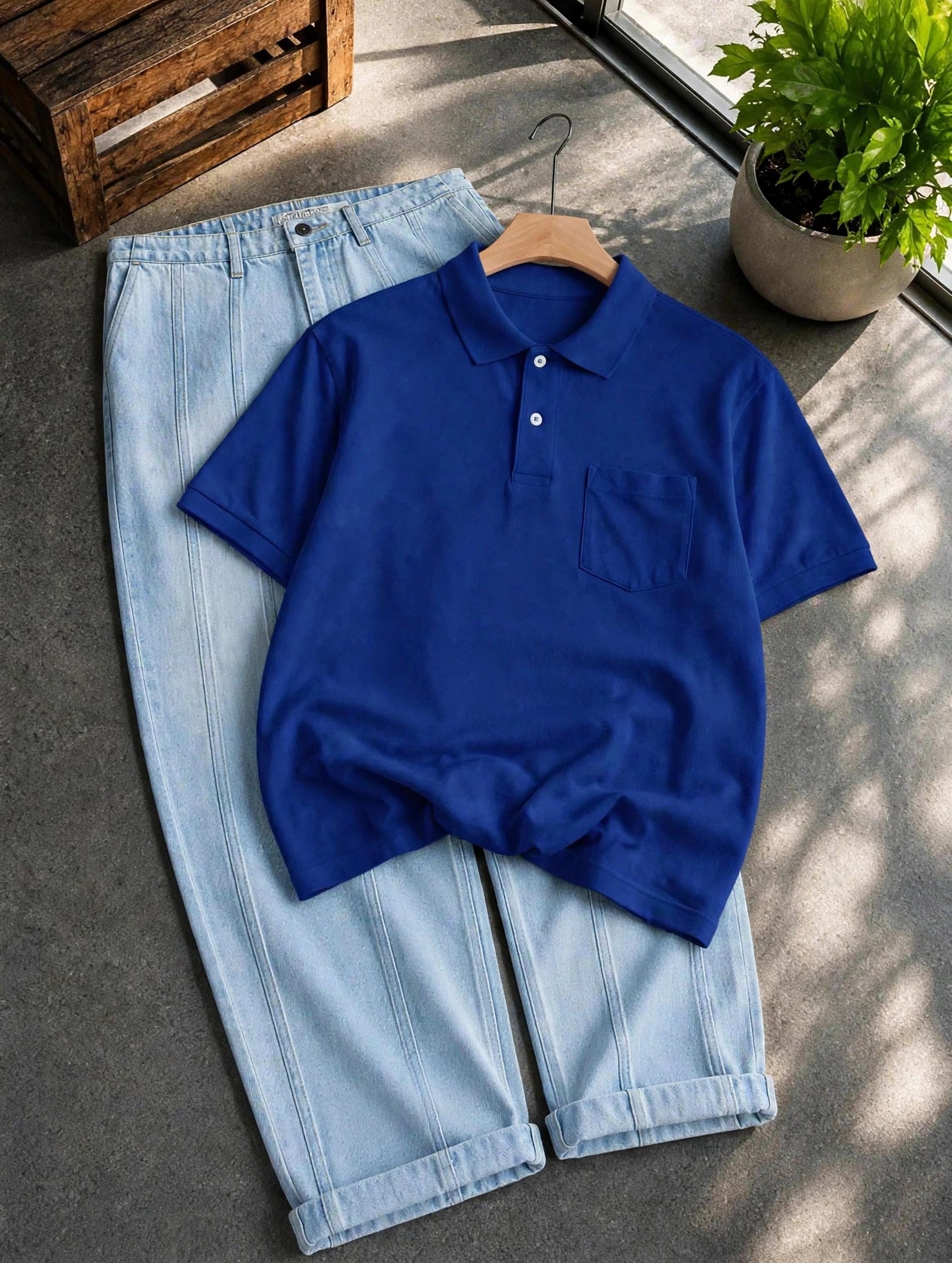 Premium T-shirt Solid Polo (Pack of 4)