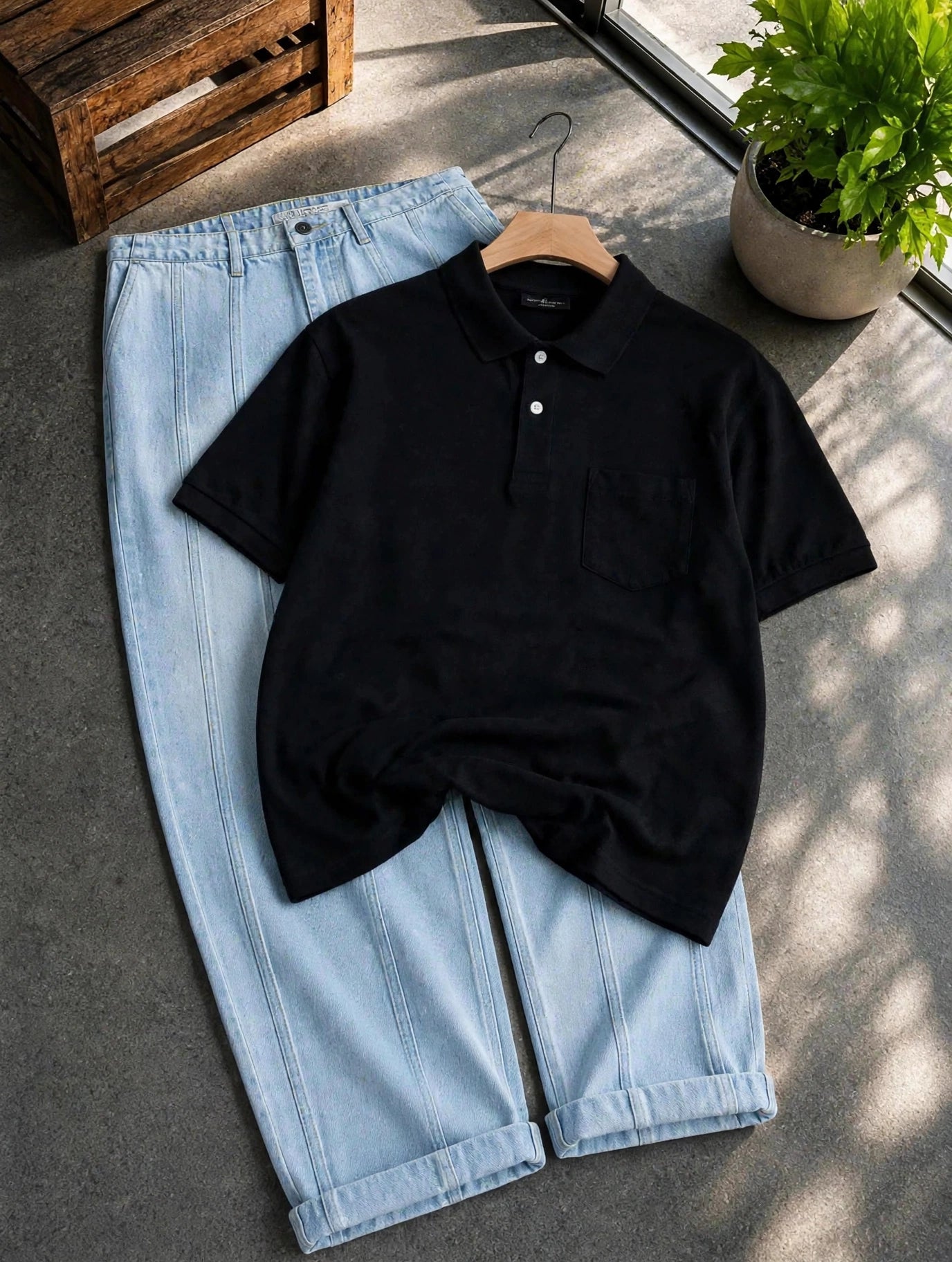 Premium T-shirt Solid Polo (Pack of 4)