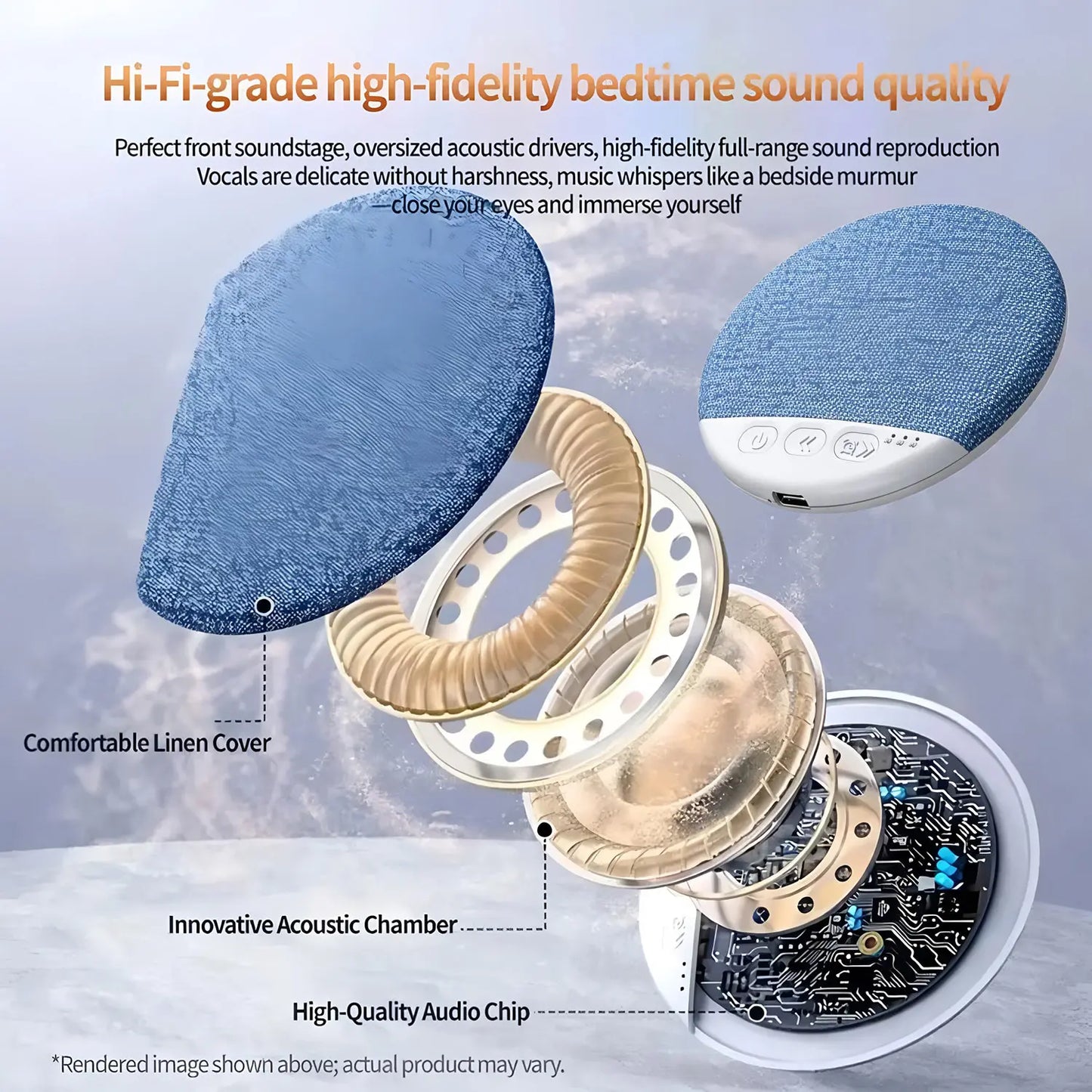 Wireless Pillow Speaker