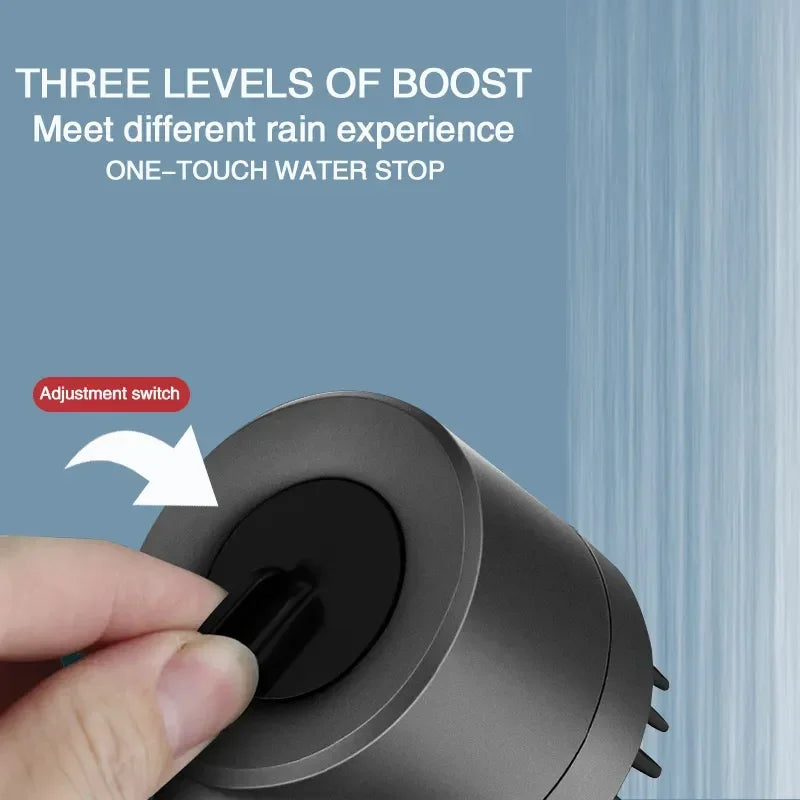 3 in 1 Pressurized Shower Head