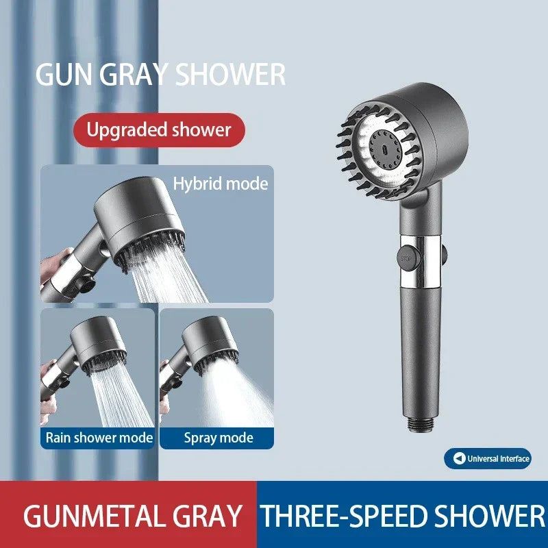 3 in 1 Pressurized Shower Head