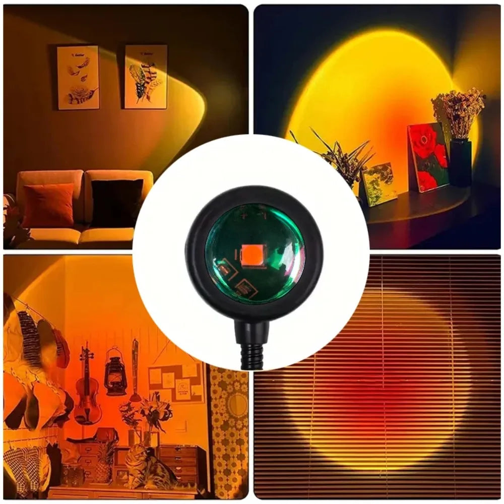 Sunset Multi-colour Projection Lamp