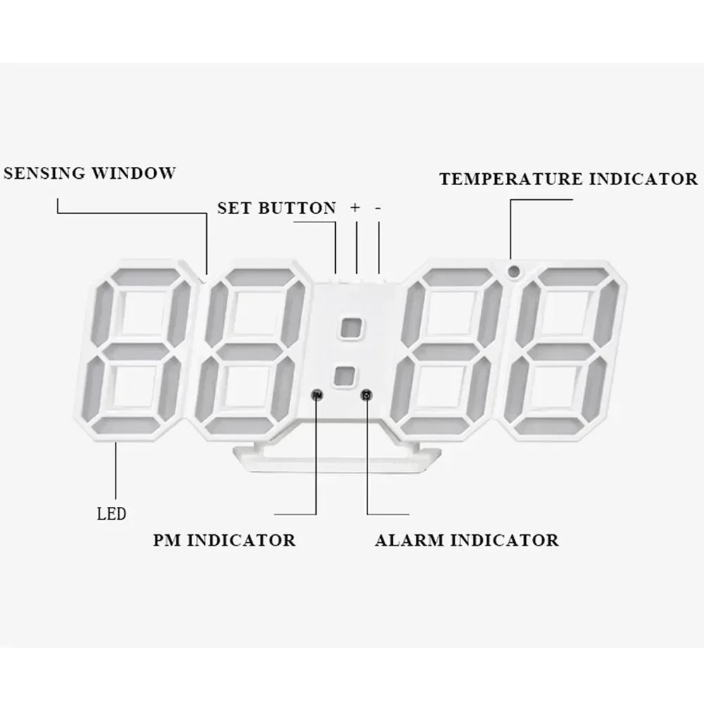 Digital Desk Clock