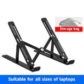 Aluminum Foldable Laptop Stand Adjustable