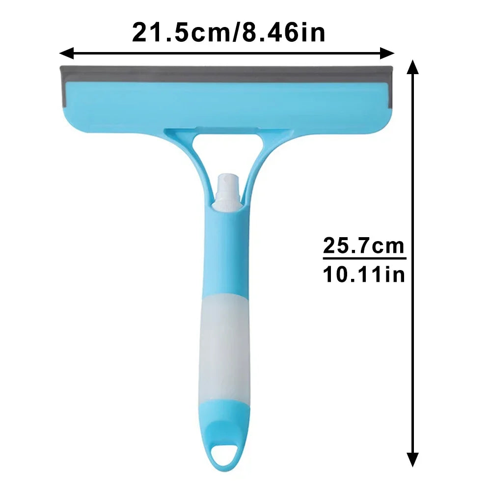 3 in 1 Window Cleaning Squeegee Multi Function Glass Mirror Wiper